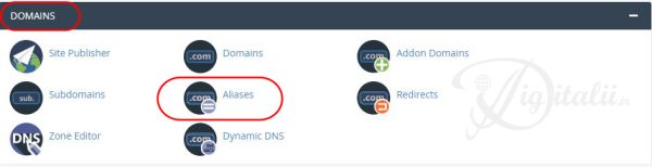 آموزش پارک دامنه در سی پنل - آموزش کار با alias در سی پنل - پارک دامنه در Cpanel - خدمات طراحی سایت دیجیتالی