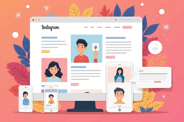 گرفتن پروژه طراحی سایت از اینستاگرام