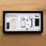 تابلو قطعات موبایل کد SGJ7204