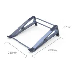 پایه نگهدارنده لپ تاپ ۱۱ تا ۱۷٫۴ اینچی اوریکو با فاصله ۲۱ سانتی متر ORICO-MA13 Foldable Laptop Stand